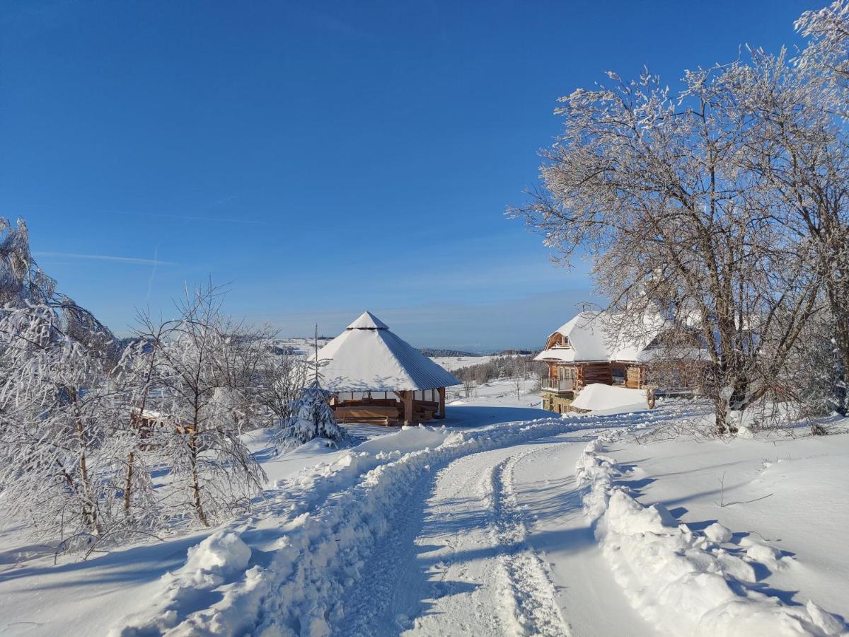 Wrzosowy Dwór - SPA Skomielna Czarna Exterior foto